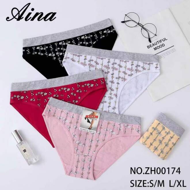Majtki damskie ZH00174 Mix KOLOR  S/M-L/XL 1