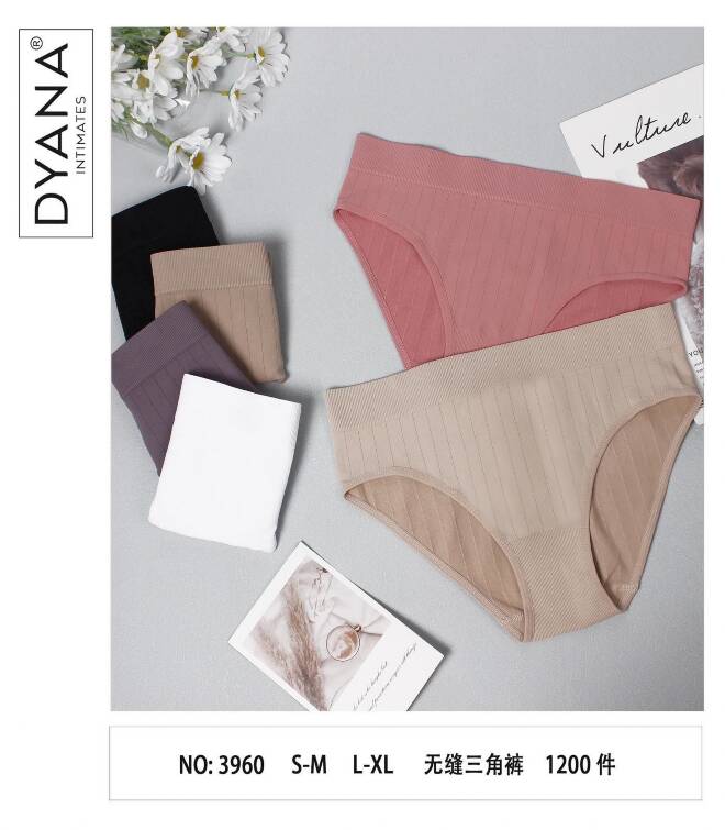 Majtki damskie 3960 Mix KOLOR  S/M-L/XL 1