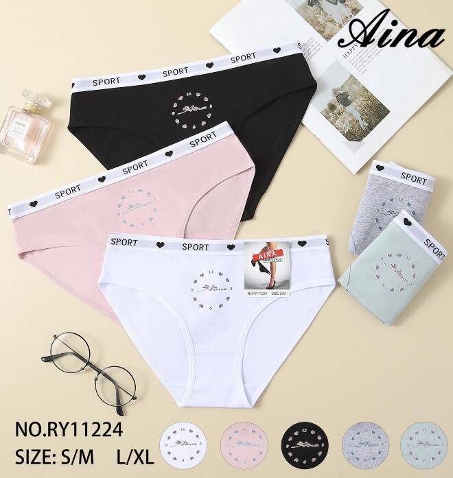 Majtki damskie RY11224 Mix KOLOR  S/M-L/XL 1