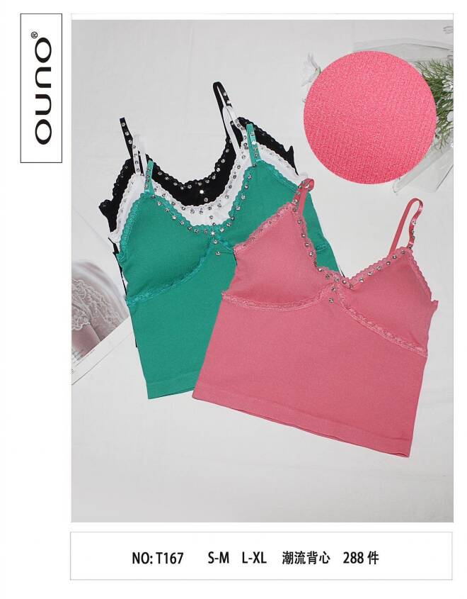 Topy damskie T167 Mix KOLOR  S/M-L/XL 1