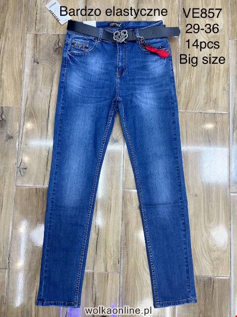 Jeansy damskie VE857 1 kolor 29-36