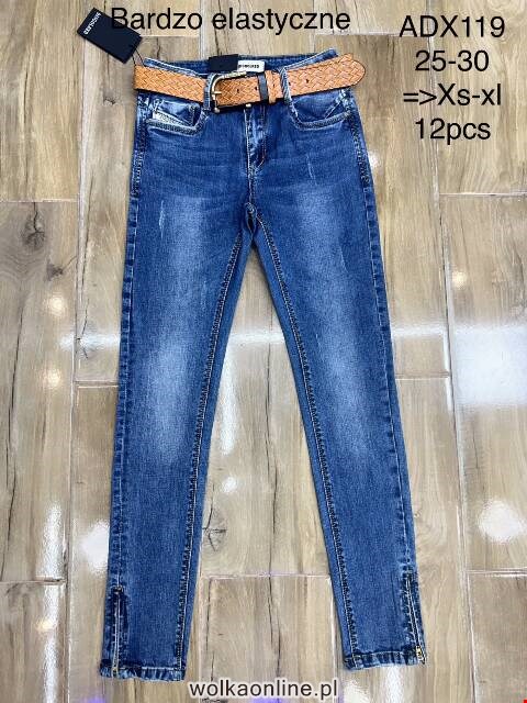 Jeansy damskie ADX119 1 kolor 25-30