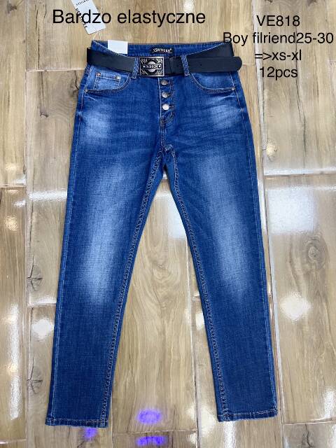 Jeansy damskie VE818 1 kolor 25-30