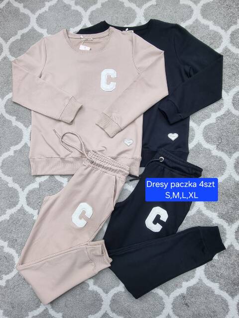 Komplet damskie 1333 1 kolor S-XL (Towar Tureckie)