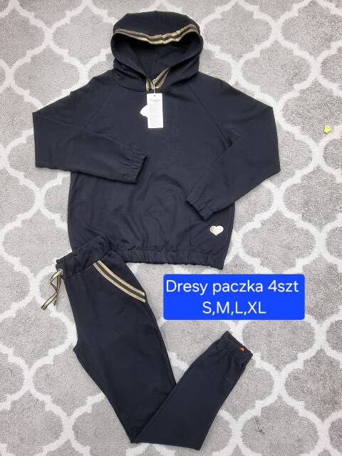 Komplet damskie 1338 1 kolor S-XL (Towar Tureckie)