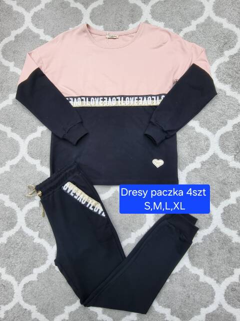 Komplet damskie 1339 1 kolor S-XL (Towar Tureckie)