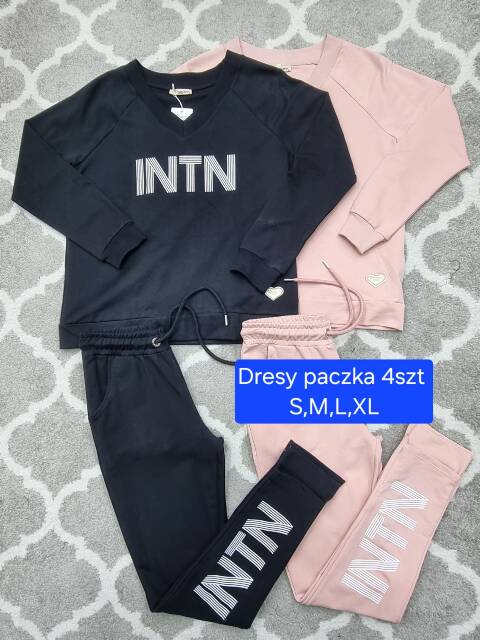 Komplet damskie 1341 1 kolor S-XL (Towar Tureckie) 1