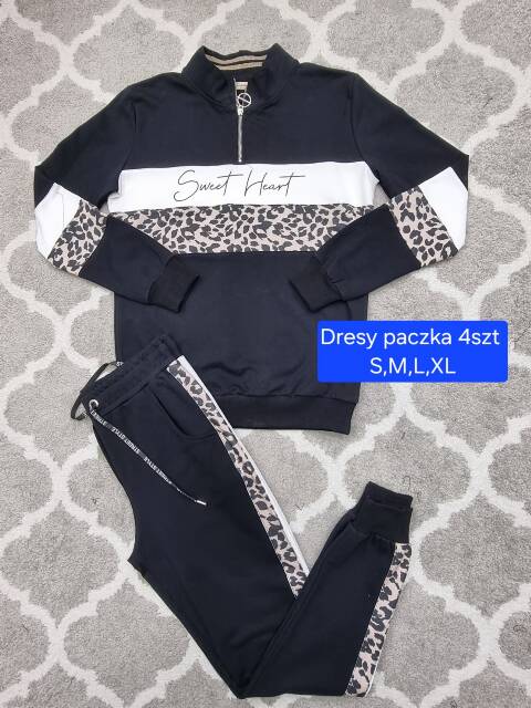 Komplet damskie 1350 1 kolor S-XL (Towar Tureckie)