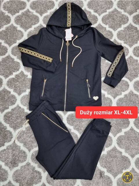 Komplet damskie 1353 1 kolor XL-4XL (Towar Tureckie) 1