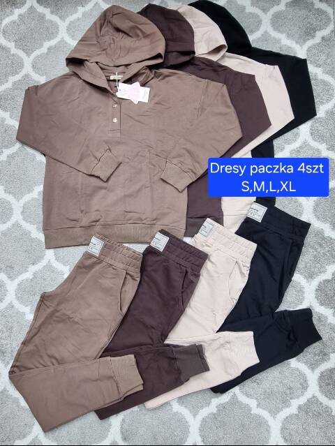 Komplet damskie 1358 1 kolor S-XL (Towar Tureckie)