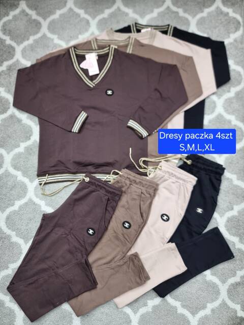 Komplet damskie 1365 1 kolor S-XL (Towar Tureckie)