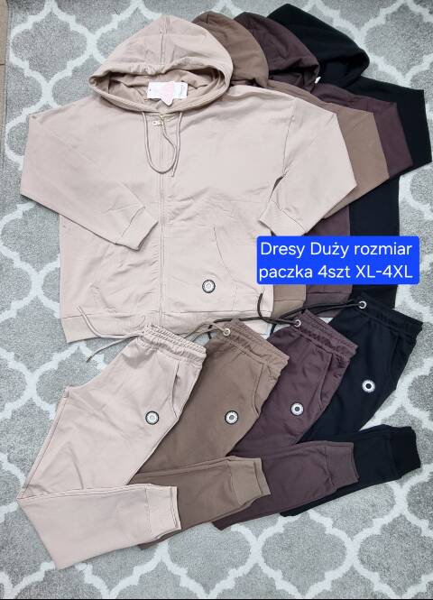 Komplet damskie 1371 1 kolor XL-4XL (Towar Tureckie) 1