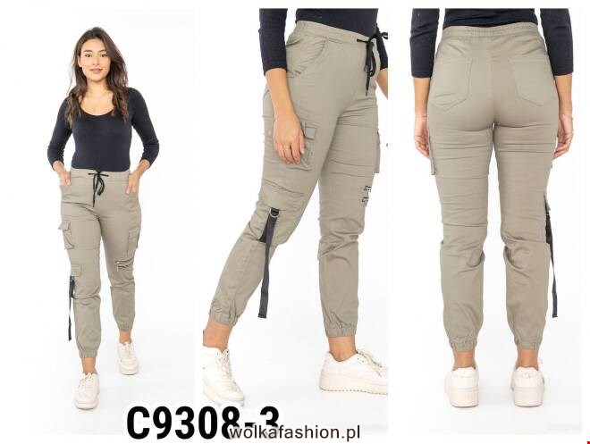 Spodnie damskie C9308-3 1 kolor  XS-XL