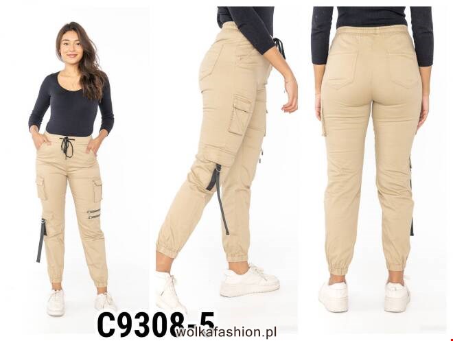 Spodnie damskie C9308-5 1 kolor  XS-XL