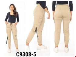 Spodnie damskie C9308-5 1 kolor  XS-XL