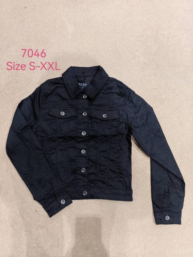 Kurtka jeansowa damskie 7046 1 kolor  S-2XL 1