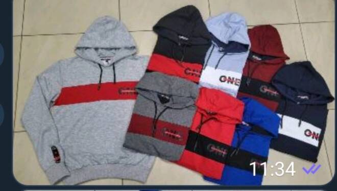 Bluza meskie 2058 1 kolor  M-2XL (Towar Tureckie)