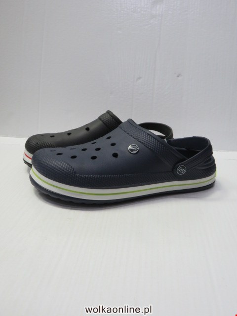 Kapcie Męskie H9133 BLACK/NAVY 41-47