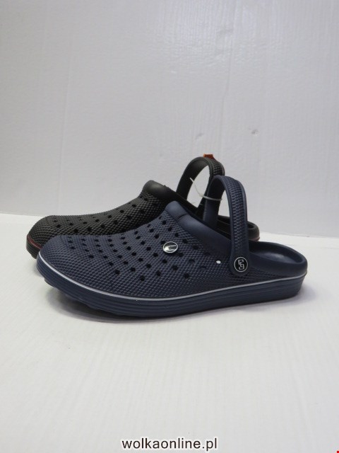 Kapcie Męskie H369M-2 BLACK/NAVY 42-44