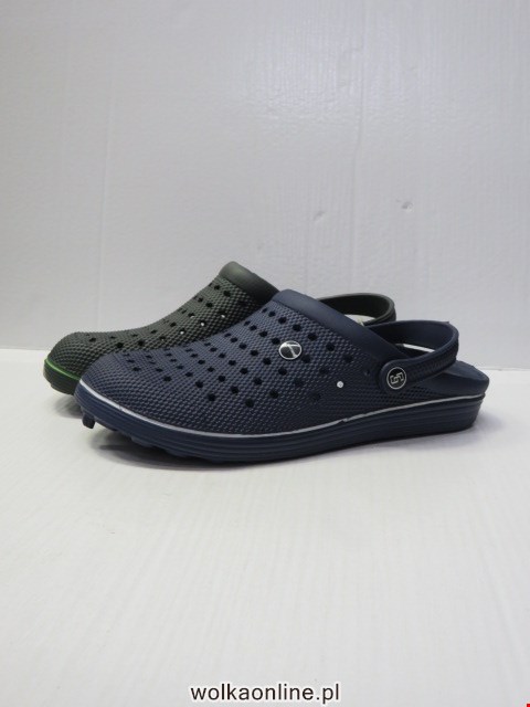 Kapcie Męskie H369-17 BLACK/NAVY/OLIVER 41-47