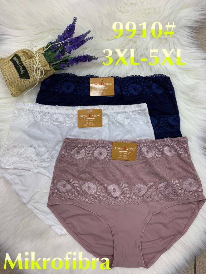 Majtki damskie 9910 Mix KOLOR  3XL-5XL 1