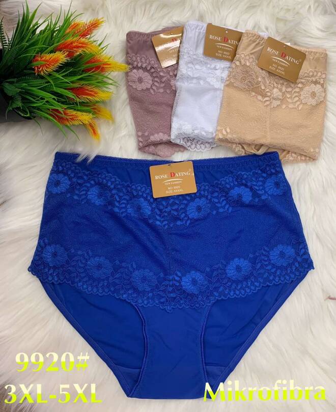 Majtki damskie 9920 Mix KOLOR  3XL-5XL