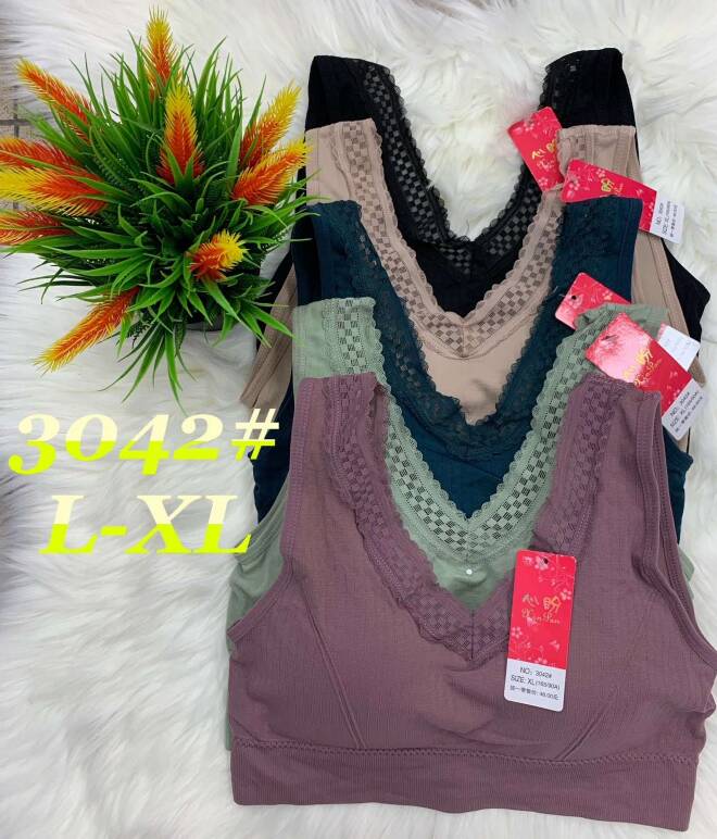 Topy damskie 3042 Mix KOLOR  L-XL