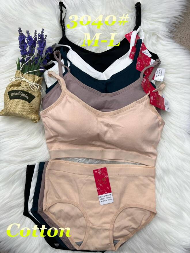 Komplet damskie 3040 Mix KOLOR  M-L 1