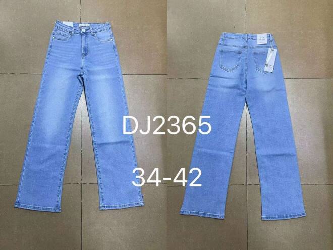 Jeansy damskie DJ2365 1 kolor  34-42 1