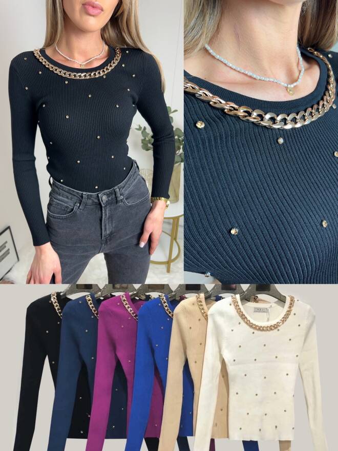 Sweter damskie 2317 Mix KOLOR  Standard 1