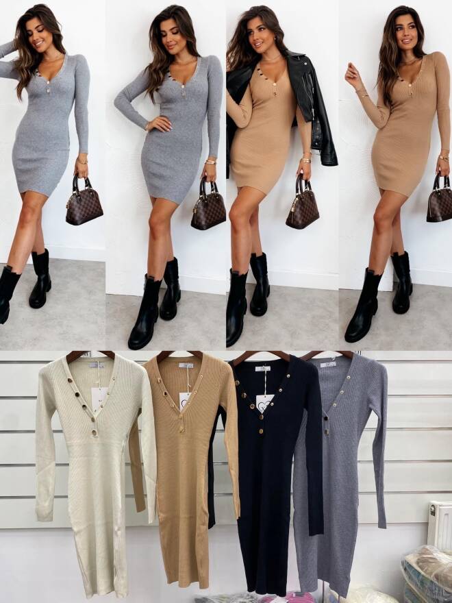 Sukienka damskie 2325 Mix KOLOR  S-XL