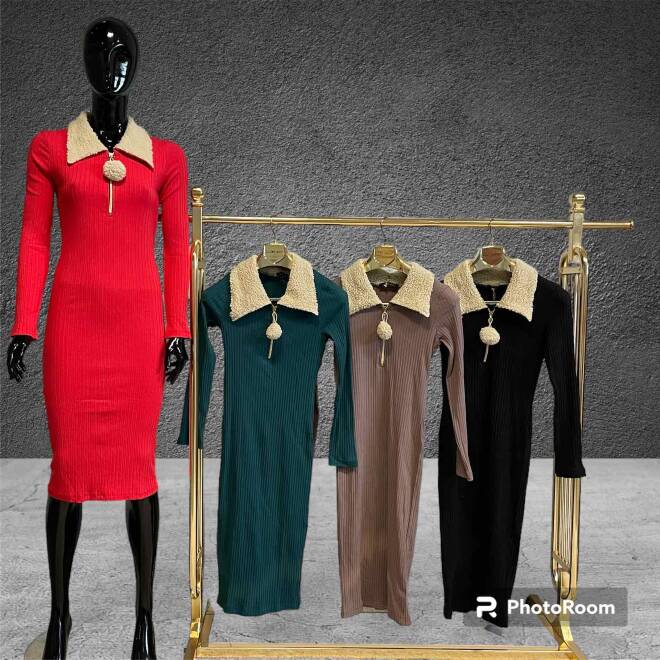 Sukienka damskie 2335 1 kolor  Standard (Towar Tureckie)