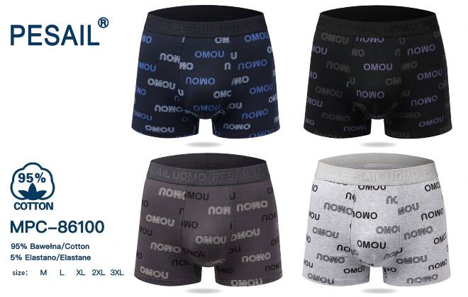 Bokserki męskie MPC-86100 Mix KOLOR  M-3XL