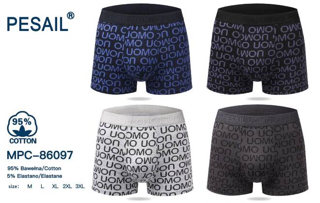 Bokserki męskie MPC-86097 Mix KOLOR  M-3XL
