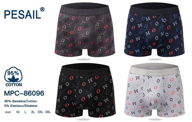 Bokserki męskie MPC-86096 Mix KOLOR  M-3XL 1