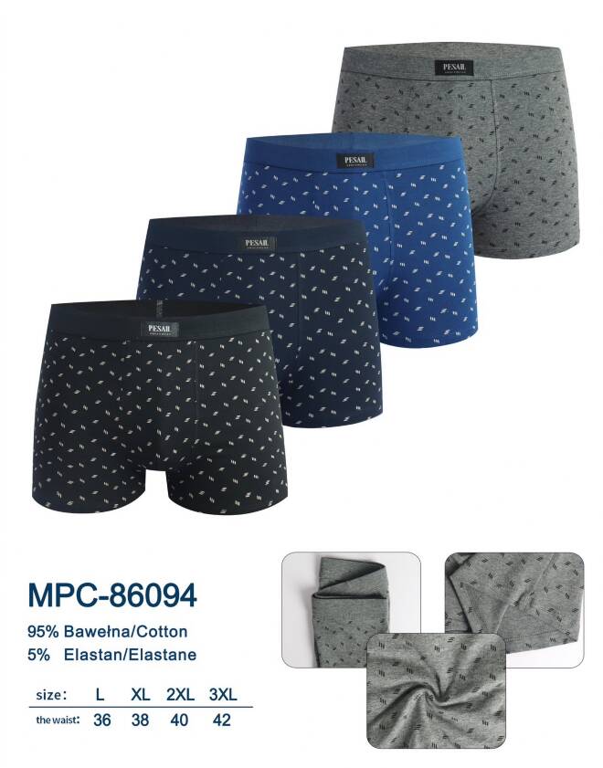Bokserki męskie MPC-86094 Mix KOLOR  L-3XL 1