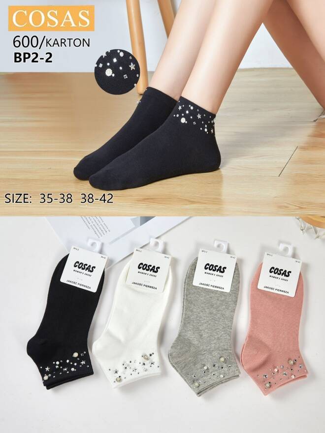 Skarpety damskie BP2-2 Mix KOLOR  35-42 1