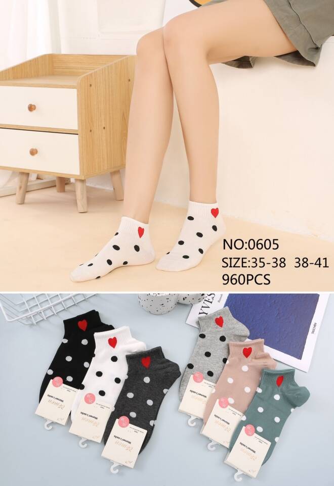 Skarpety damskie 0605 Mix KOLOR  35-41 1