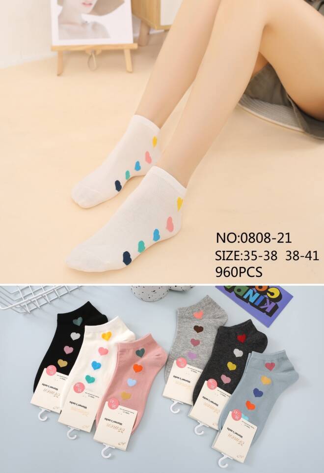 Skarpety damskie 0808-21 Mix KOLOR  35-41 1