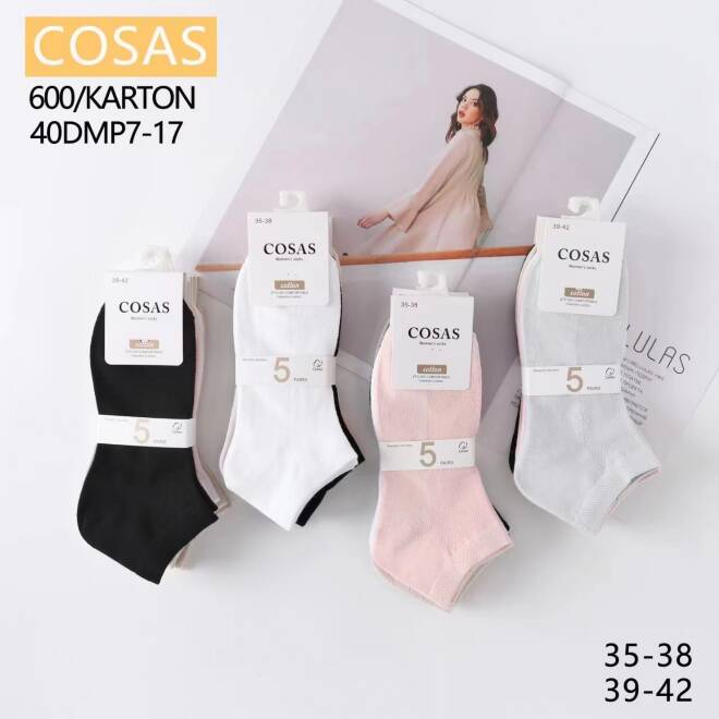 Skarpety damskie DMP7-17 Mix KOLOR  35-42