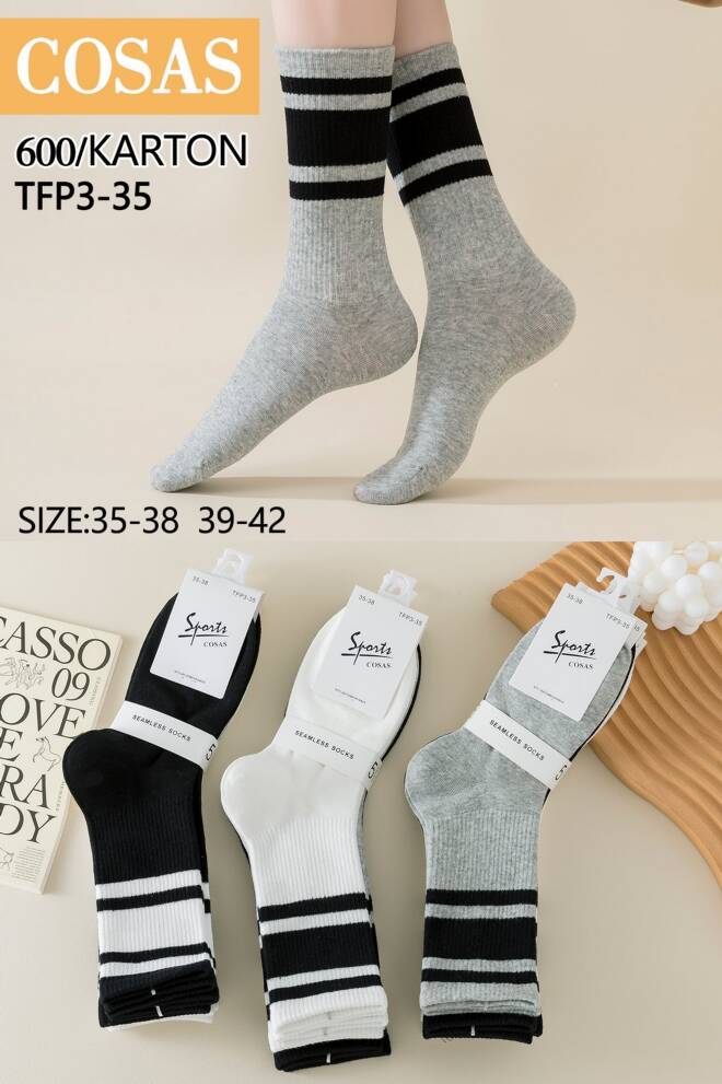 Skarpety damskie TFP3-35 Mix KOLOR  35-42