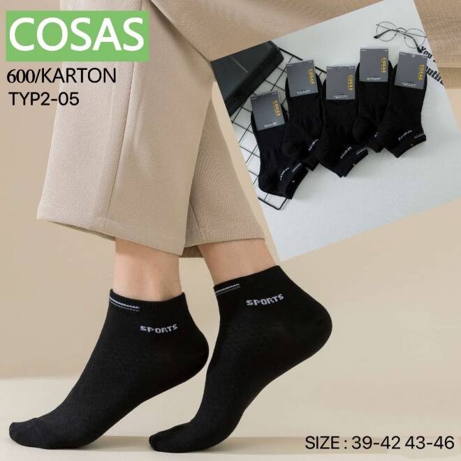 Skarpety męskie TYP2-05 1 kolor  39-46 1