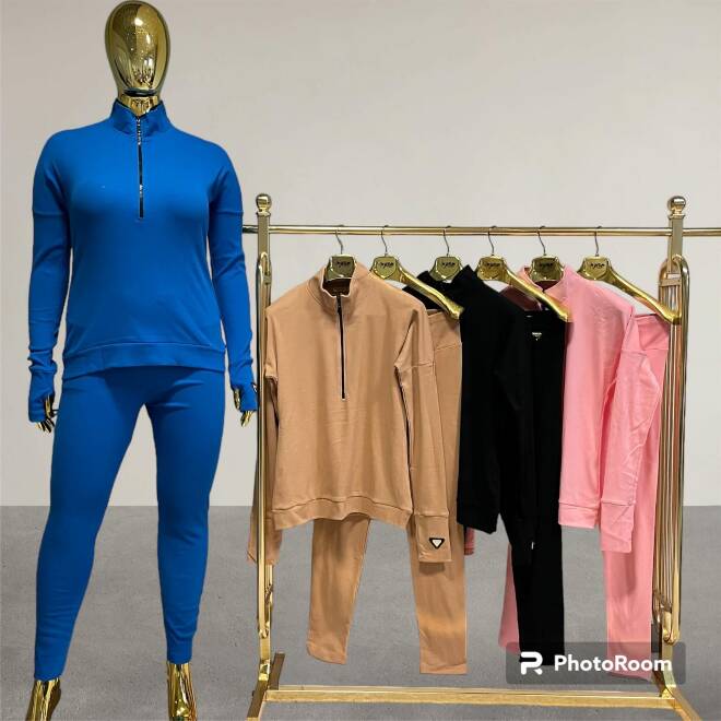 Komplet damskie 2444 1 kolor  44-48 (Towar Tureckie)