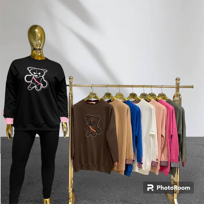 Bluza damskie 2451 1 kolor  Standard (Towar Tureckie) 1