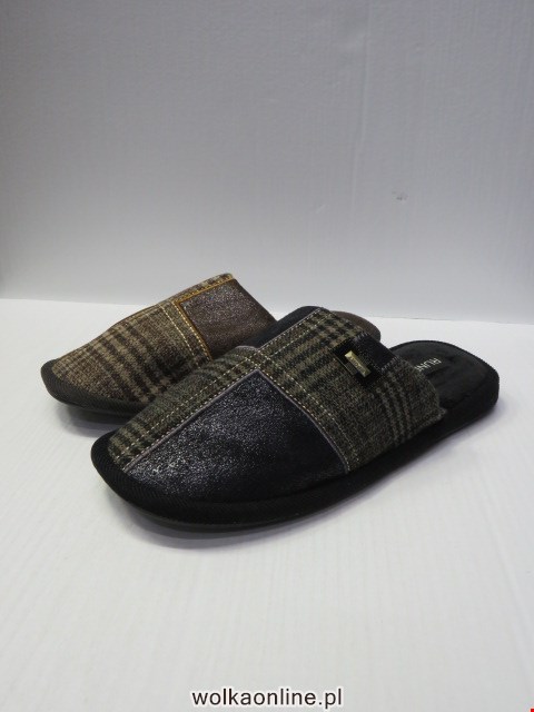 Klapki Męskie SS-107CL BLACK/NAVY/BROWN 41-46