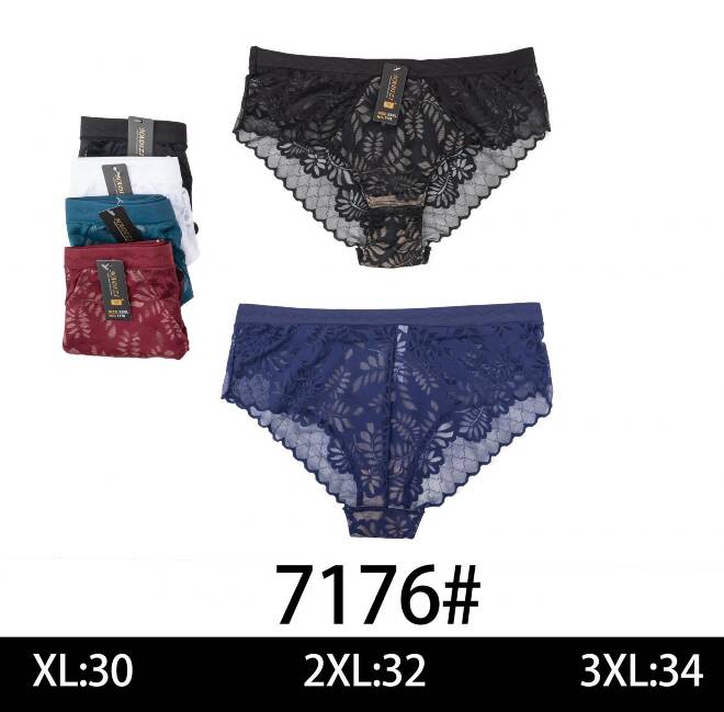 Majtki damskie 7176 Mix KOLOR  XL-3XL 1