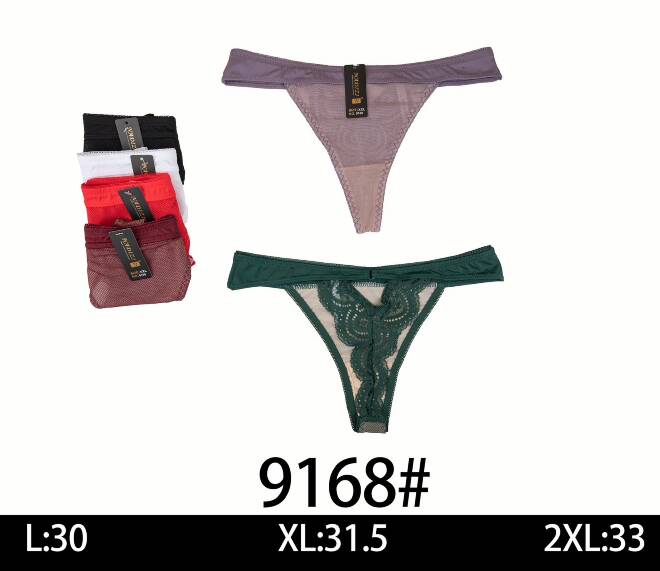 Majtki damskie 9168 Mix KOLOR  L-2XL
