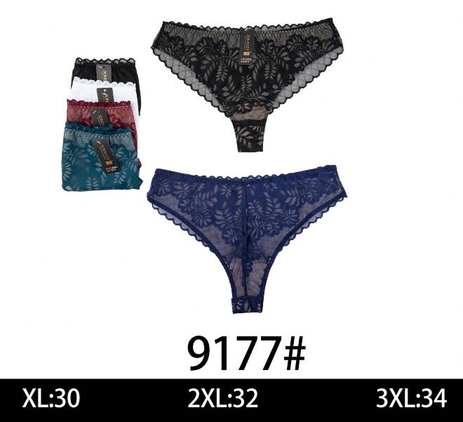 Majtki damskie 9177 Mix KOLOR  XL-3XL 1
