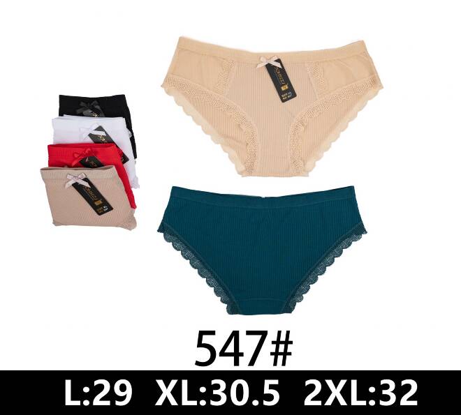 Majtki damskie 547 Mix KOLOR  L-2XL 1