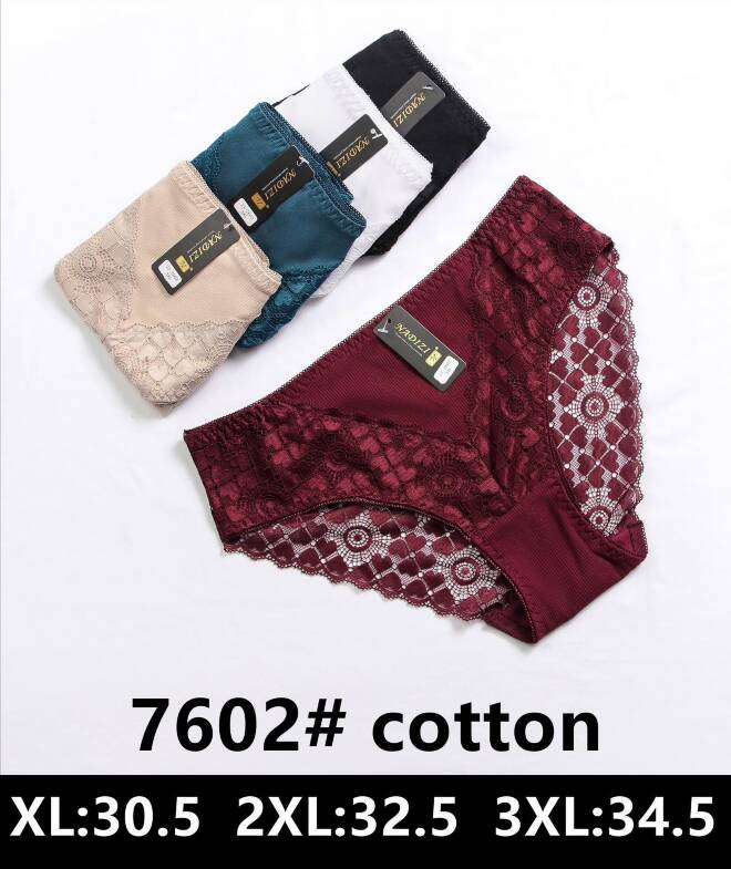 Majtki damskie 7602 Mix KOLOR  XL-3XL 1